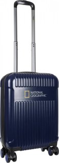 Малый чемодан на 4-х колесах 30 л National Geographic Transit, темно-синий