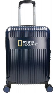 Малый чемодан на 4-х колесах 30 л National Geographic Transit, темно-синий