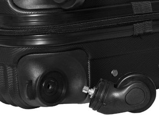 Малый чемодан на 4-х колесах 33 л Vip Collection Nevada 18 Black