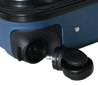 Малый чемодан на 4-х колесах 33 л Vip Collection Nevada 18 Blue