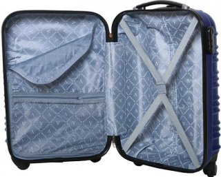 Малый чемодан на 4-х колесах 33 л Vip Collection Nevada 18 Blue