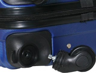 Малый чемодан на 4-х колесах 33 л Vip Collection Nevada 18 Blue