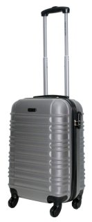 Малый чемодан на 4-х колесах 33 л Vip Collection Nevada 18 Silver
