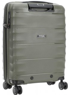 Малый чемодан на 4-х колесах 35 л Titan Highlight Khaki