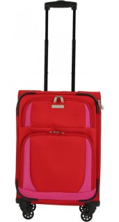 Малый чемодан на 4-х колесах 35 л Travelite Paklite Rocco, красный