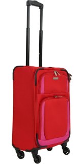 Малый чемодан на 4-х колесах 35 л Travelite Paklite Rocco, красный