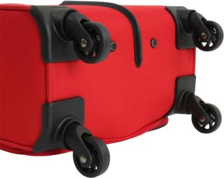 Малый чемодан на 4-х колесах 35 л Travelite Paklite Rocco, красный