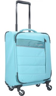 Малый чемодан на 4-х колесах 36 л Travelite Kite, голубой