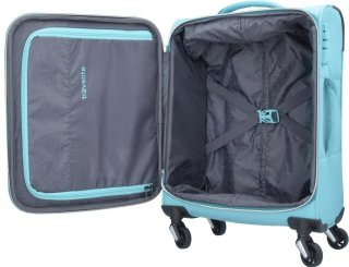 Малый чемодан на 4-х колесах 36 л Travelite Kite, голубой