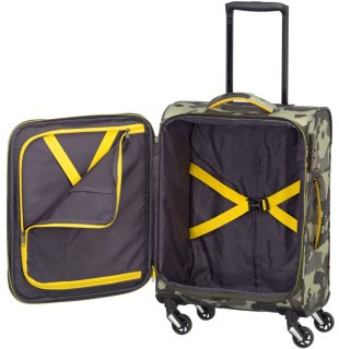 Малый чемодан на 4-х колесах 36 л Travelite Kite Olive