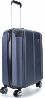 Малый чемодан на 4-х колесах 40 л Travelite City, темно-синий