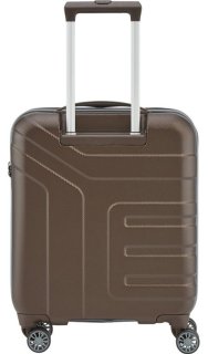Малый чемодан на 4-х колесах 40 л Travelite Vector, коричневый