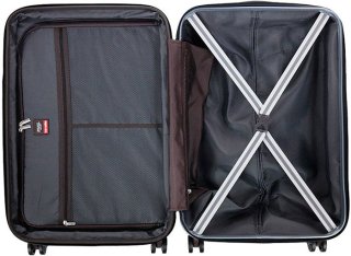 Малый чемодан на 4-х колесах 40 л Travelite Vector, коричневый