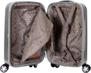Мала валіза на 4-х колесах 41 л Vip Collection Mont Blanc 20 Silver