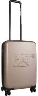 Малый чемодан на 4-х колесный 40 л CAT CAT-D, коричневый