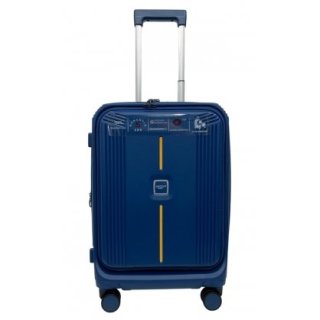 Малый чемодан ручная кладь Airtex – 40 л, 3 кг, с отделением для ноутбука Синий