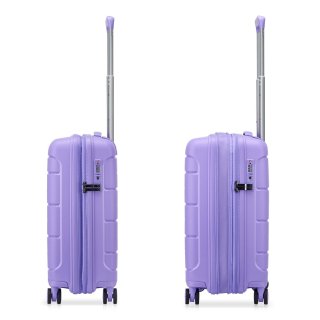 Мала валіза ручна поклажа Modo by Roncato Starlight 3.0 – 40/50 л, 2,6 кг Фіолетова
