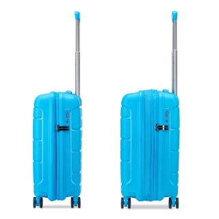 Малый чемодан ручная кладь Modo by Roncato Starlight 3.0 – 40/50 л, 2,6 кг Голубой