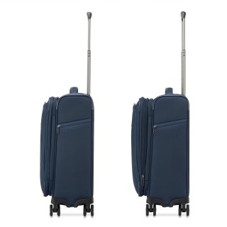 Малый чемодан ручная кладь Roncato CITY – 40 / 50 л, 2,6 кг Синий