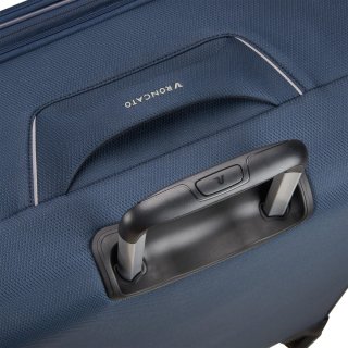 Малый чемодан ручная кладь Roncato Ironik 2.0 – 42/48 л, 2,2 кг Синий