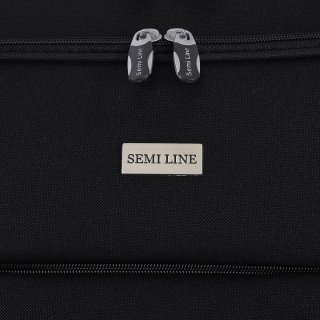 Малий чемодан ручна поклажа Semi Line – 34 л, 2.3 кг Чорна Малий чемодан ручна поклажа Semi Line – 34 л, 2.3 кг Чорна