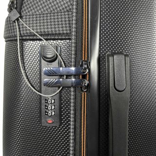 Малый чемодан ручная кладь Semi Line — 40 л, 2.6 кг Черный