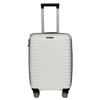 Малый чемодан ручная кладь Snowball 43803 – 34 л, 2,5 кг Белый