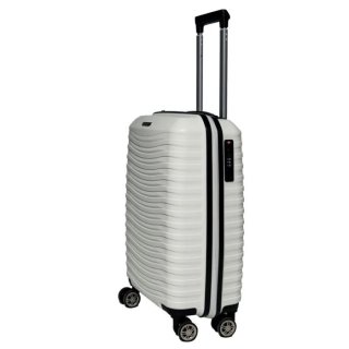 Малый чемодан ручная кладь Snowball 43803 – 34 л, 2,5 кг Белый