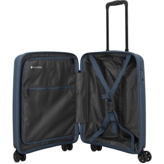 Мала валіза ручна поклажа Travelite Air Stripe – 39 л, 2,3 кг Синя