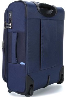 Мала валіза ручна поклажа Travelite Capri – 41/50 л, 2,7 кг Синя