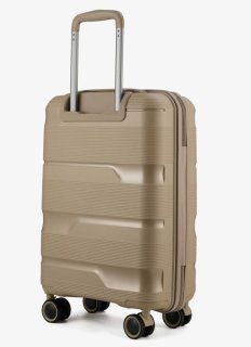 Малый чемодан ручная кладь V&V Travel Metallo – 38 л, 2,4 кг Шампань