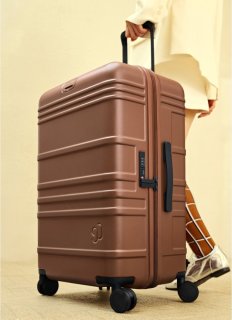 Малый чемодан ручная кладь VnV Travel Modern – 41 л, 2,9 кг Коричневый