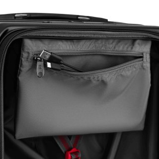 Малый чемодан ручная кладь Wenger Amplix Hardside – 36/45 л, 3,43 кг Черный Малый чемодан ручная кладь Wenger Amplix Hardside – 36/45 л, 3,43 кг Черный
