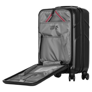 Малый чемодан ручная кладь Wenger Amplix Hardside – 36/45 л, 3,43 кг Черный Малый чемодан ручная кладь Wenger Amplix Hardside – 36/45 л, 3,43 кг Черный