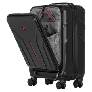 Малый чемодан ручная кладь Wenger Amplix Hardside – 36/45 л, 3,43 кг Черный Малый чемодан ручная кладь Wenger Amplix Hardside – 36/45 л, 3,43 кг Черный