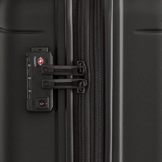 Малый чемодан ручная кладь Wenger Flyn – 32 / 40 л, 2,98 кг Черный