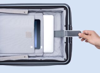 Мала валіза ручна поклажа Xiaomi Runmi 90 Ninetygo з відділенням для ноутбука – 36 л, 3,6 кг Синя