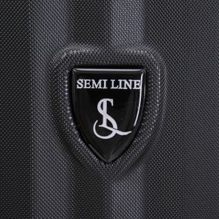 Малый чемодан Semi Line на 42 л весом 2,35 кг Черный
