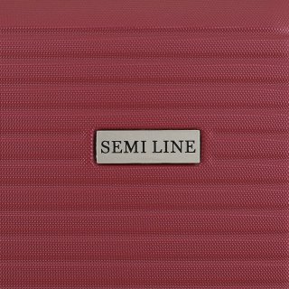 Мала валіза Semi Line на 45/51 л вагою 2,5 кг Червоний