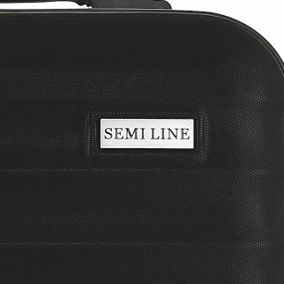 Малый чемодан Semi Line со съемными колесами на 47 л Черный