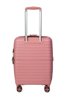 Мала валіза Snowball 49203 ручна поклажа на 39/47 л вагою 2,6 кг Рожевий