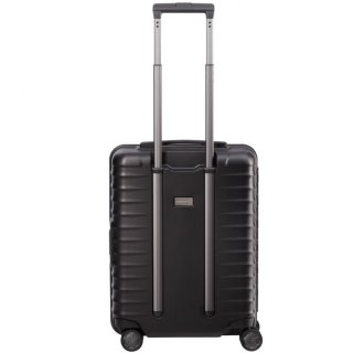Мала валіза ручна поклажа Titan Litron Frame – 45 л, 3,4 кг Чорна