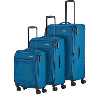 Малый чемодан Travelite Chios ручная кладь на 34 л весом 2,4 кг Синий