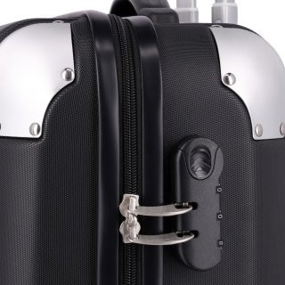 Малый чемодан Travelite City Berry для ручной клади в самолет на 40 литров Черный