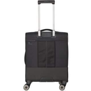 Мала валіза Travelite Crosslite 5.0 ручна поклажа на 37 л вагою 2,8 кг з відділом для ноутбука Чорний
