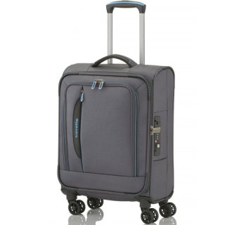 Малый чемодан Travelite Crosslite ручная кладь на 39 л Серый