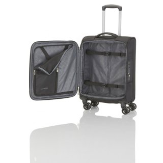 Малый чемодан Travelite Crosslite ручная кладь на 39 л Серый