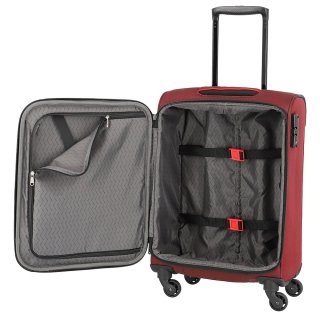 Маленький чемодан ручная кладь Travelite Derby – 41 л, 2,4 кг Красный