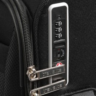 Малый чемодан Travelite Miigo ручная кладь на 35 л весом 2,5 кг Черный