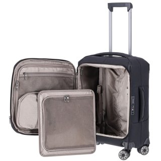 Мала валіза Travelite Priima для ручної поклажі на 34/39 л вагою 2,3 кг Чорна